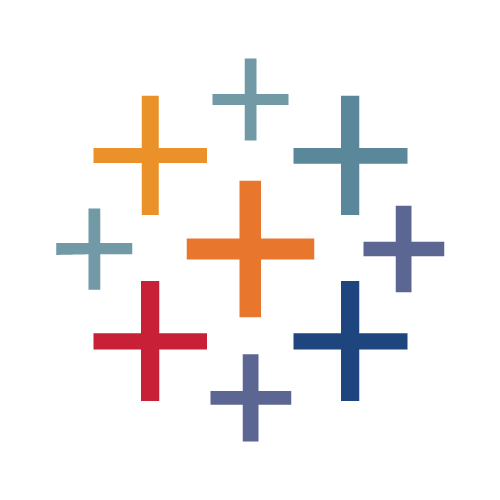 Tableau helps users create different charts, graphs, maps, dashboards, and stories for visualizing and analyzing data, to help in making business decisions. Logo