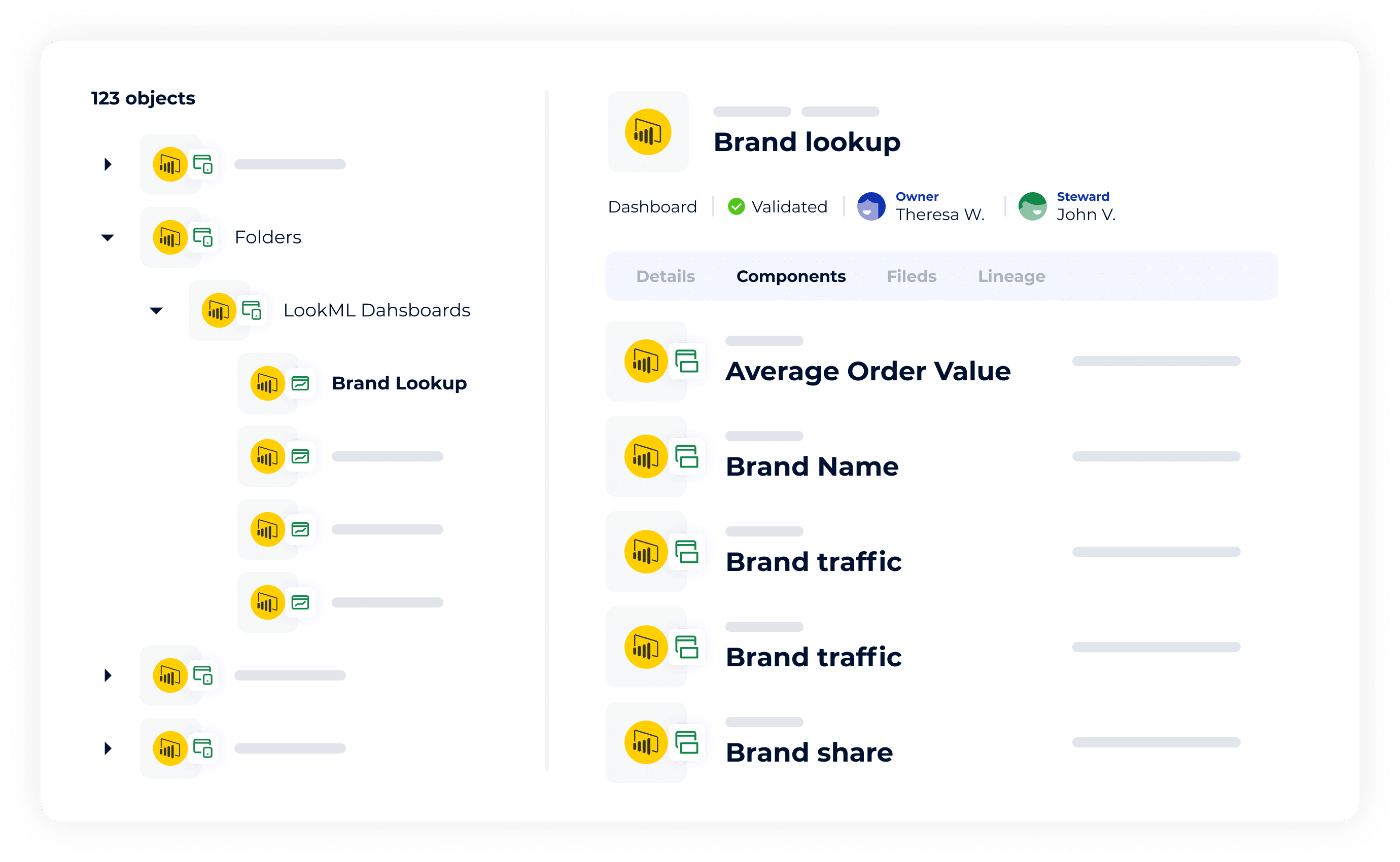 DataGalaxy x Power BI - A powerful data relationship like never before Logo