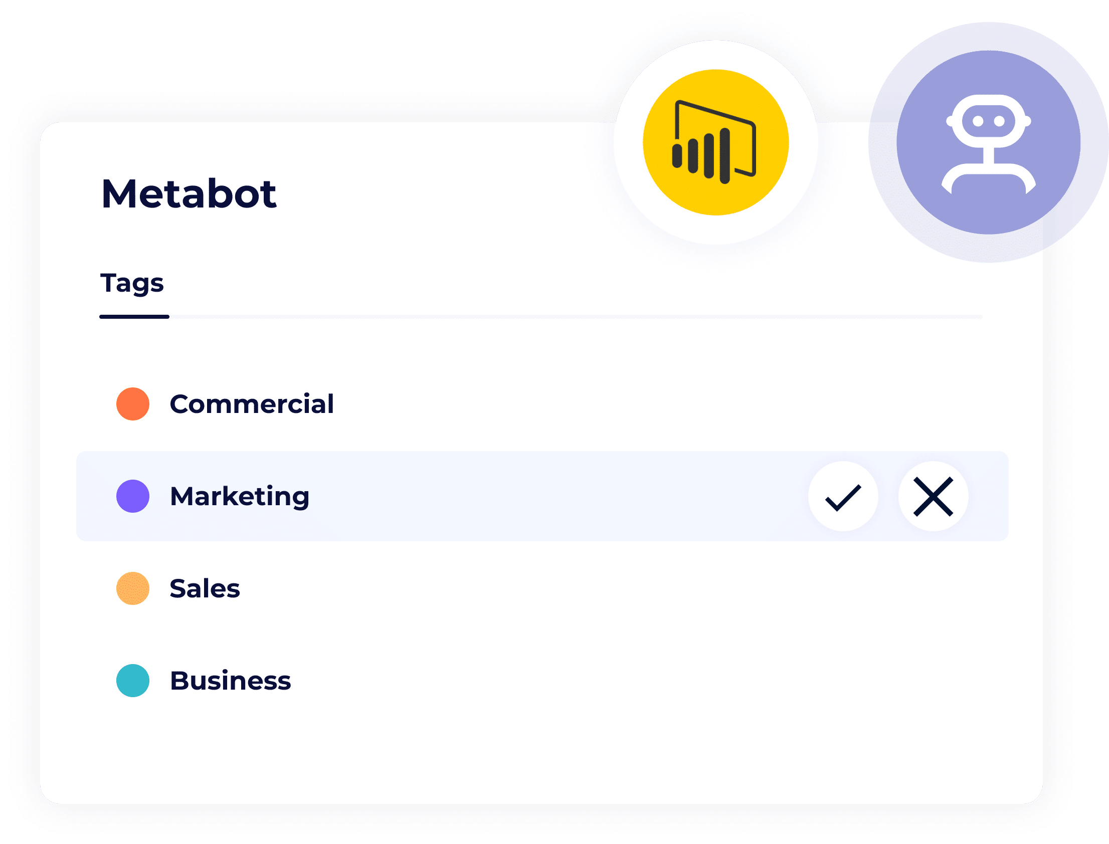 DataGalaxy x Power BI - A powerful data relationship like never before Logo