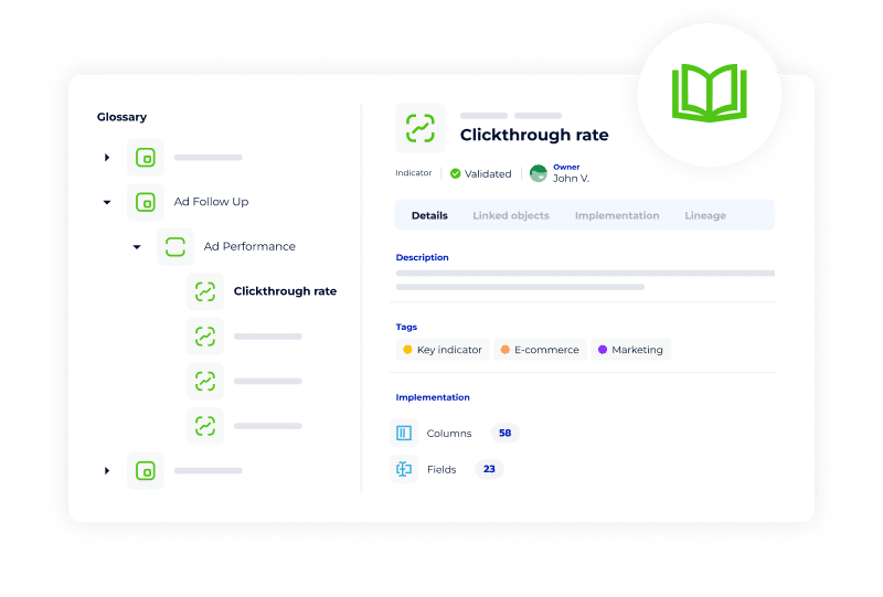 DataGalaxy's Customizable Business Glossary: The Wikipedia of your company Logo